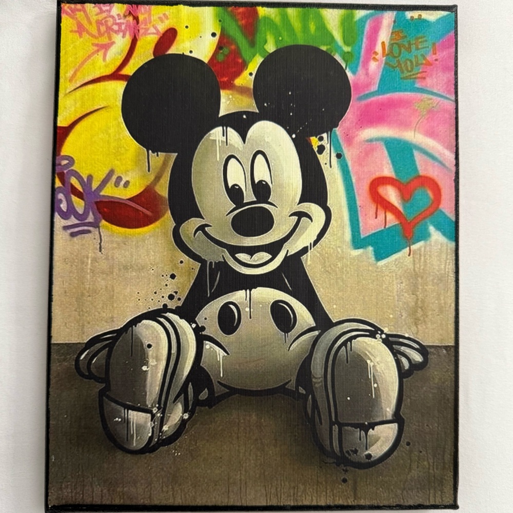 Mickey Disney Canvas Painting